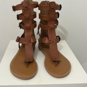 Aldo leather gladiator sandals